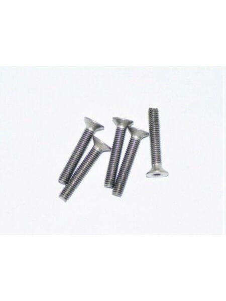 Titanium Screw allen countersunk M3x18 (5)
