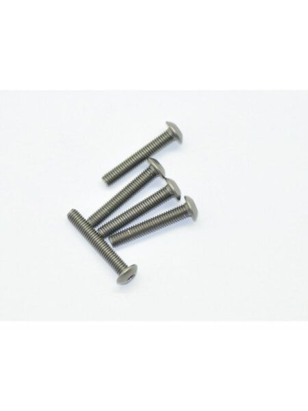 Titanium Screw allen round head M3x18 (5)