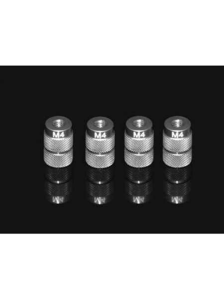 4mm Alu Nut For 1/10 Set-Up System (4)