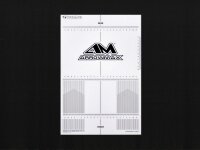 Plastic Set-up Board Decal for 1/10