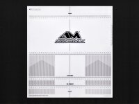 Plastic Set-up Board Decal for 1/8 Off-road & Truggy
