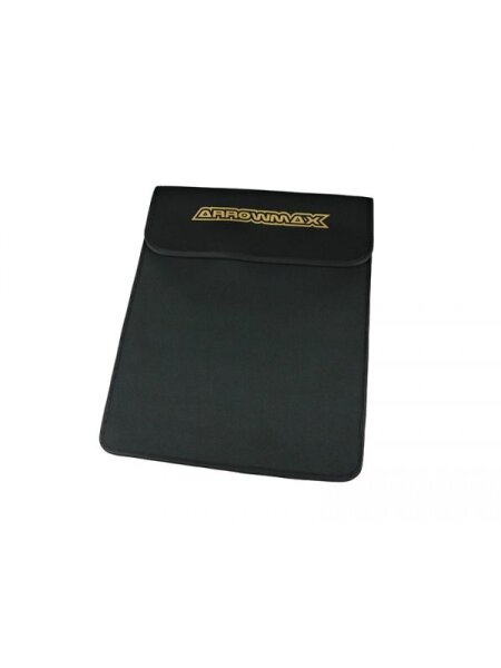 Bag For Graphite Set-Up Board (1/10 & 1/8 Cars) Black Golden