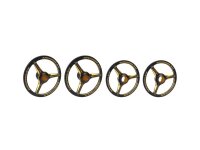 Alu Set-Up Wheel For 1/8 On-Road Cars Black Golden (4)