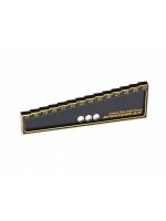 Chassis Ride Height Gauge 17 to 30mm for 1/8 Off-Road  Black