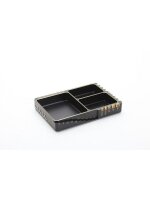 Multi Alu Case For Screws (120X80X18MM) Black Golden