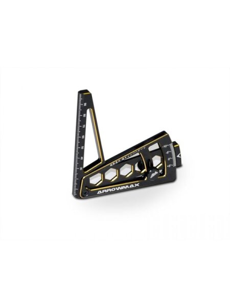 Ultra Camber Gaurge For 1/10th Black Golden