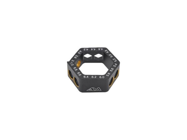 AM Droop Gauge 3.6-7.0MM (0.2MM) Black Golden