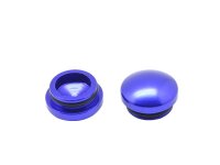 18MM ALUMINUM END CAP - PURPLE (2)