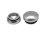18MM & 22MM ALUMINUM END CAP - SILVER (2)