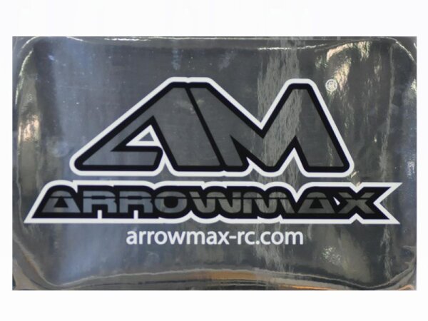 AM Decal X ( 25 x 40 cm)  Silver