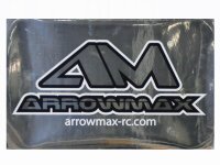 AM Decal X ( 25 x 40 cm)  Silver