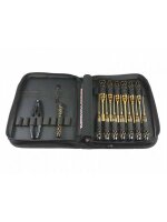 AM Toolset For Offroad (16Pcs) With Tools Bag Black Golden