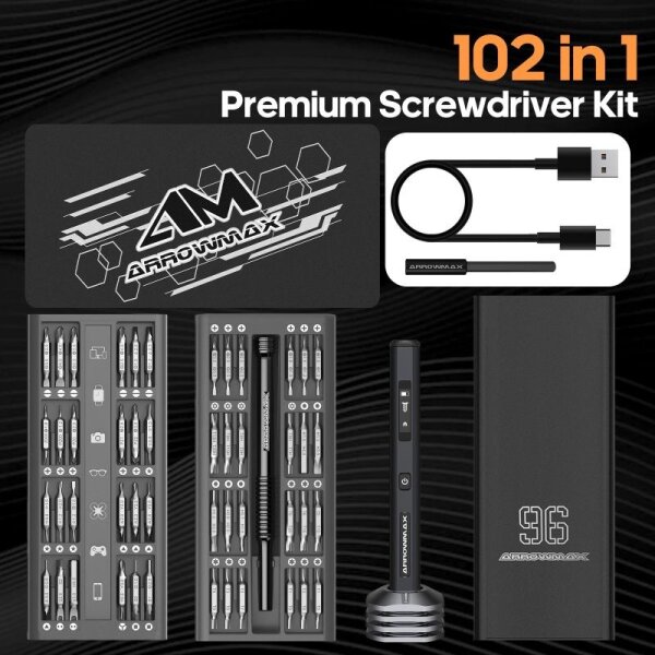 SES Pro Smart Motion Control  Electric Screwdriver (96+4) Bl