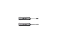 Arrowmax AM-199917 Phillips Tip For SES PH000 X 28mm (2)