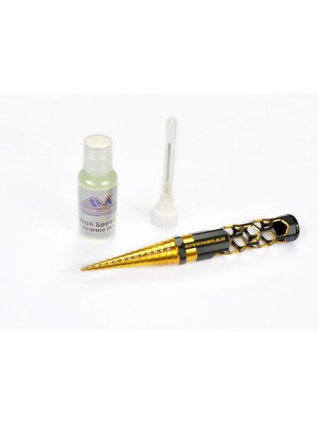 High Speed Bearing Oil Set Black Golden