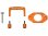 Wheel Piercer For 1/32 Mini 4WD (Orange)