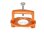 Wheel Piercer For 1/32 Mini 4WD (Orange)