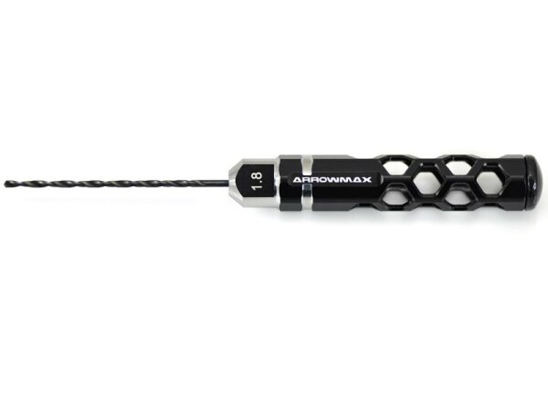 Drill 1.8MM Long For 1/32 Mini 4WD (Black)