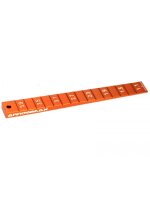 Setting Gauge 1-4MM (0.1MM) For 1/32 Mini 4WD (Orange)