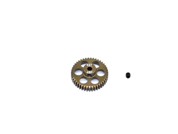 PINION GEAR  48P 43T 7075 HARD
