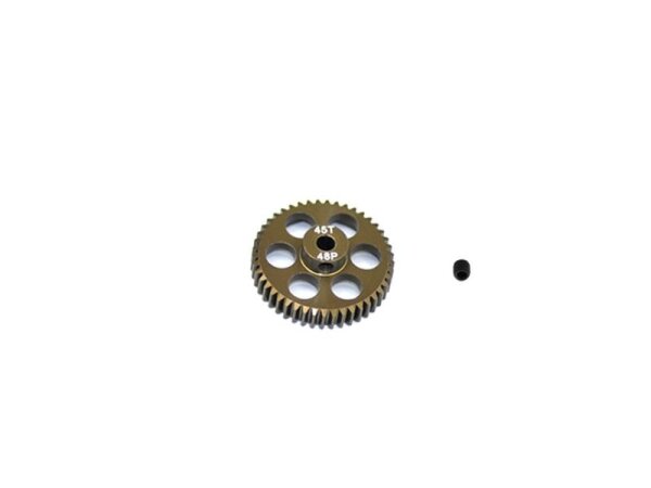 PINION GEAR  48P 45T 7075 HARD