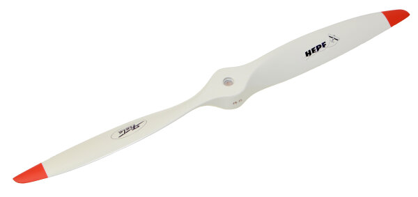 Fiala 2-Blatt 43x10 Verbrenner Holzpropeller - weiss