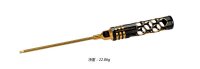 Ball Driver Hex Wrench 3.0 X 120mm Black Golden