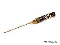 Ball Driver Hex Wrench .063 (1/16) X 120mm Black Golden