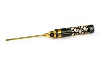 Flat Head Screwdriver 3.0 X 100mm Black Golden