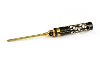 Phillips Screwdriver 4.0 X 100mm Black Golden