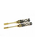 Nut Driver Set 5.5 & 7.0 X 100mm - 2-Teilig, Black Golden