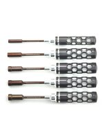 NUT DRIVER SET 3/16 1/4 5/16 11/32 3/8X100 5teilig Honeycomb