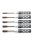NUT DRIVER SET 3/16 1/4 5/16 11/32 3/8X100 5teilig Honeycomb