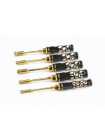 Nut Driver Set 3/16, 1/4 ,5/16, 11/32 & 3/8 X 100
