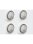 22MM LEXAN END CAP FOR Honeycomb TOOL - Gray (4)