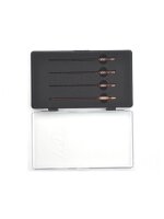 POWER TOOL TIP SET 4 PIECES (1/16, 5/64, 3/32, 4.0) CASE