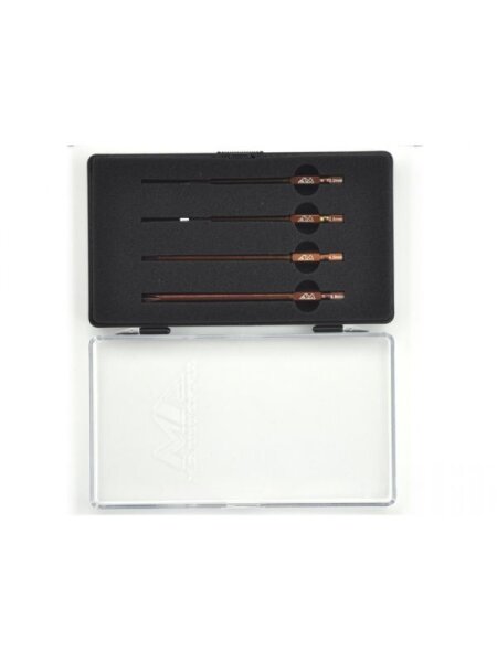 POWER TOOL TIP SET 4 PIECES WITH PLASTIC CASE