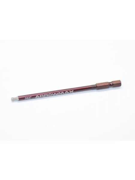 BALL DRIVER HEX WRENCH .093 (3/32) X 70MM  QUICK DRIVE TIP