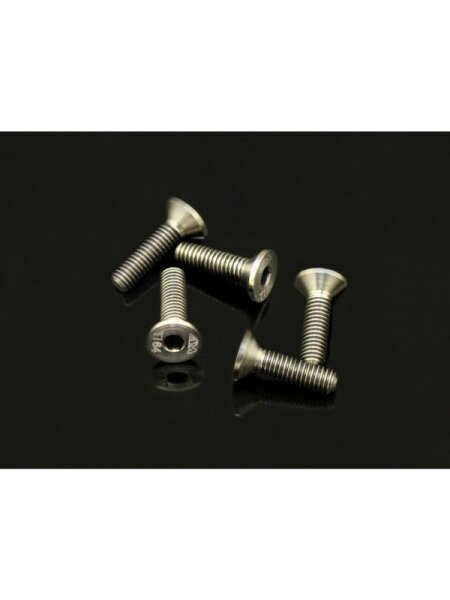 64 Titanium Screw allen countersunk M3x10 (5)