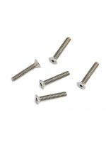 64 Titanium Screw allen countersunk M3x18 (5)