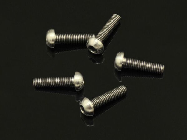 64 Titanium Screw allen round head M3x12 (5)