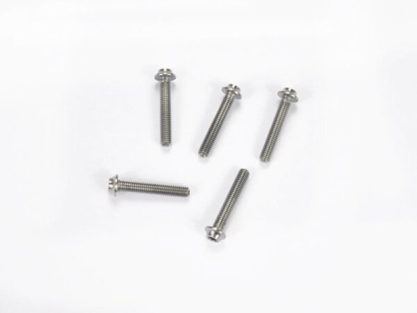 64 Titanium Screw allen round head M3x18 (5)