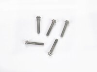 64 Titanium Screw allen round head M3x18 (5)