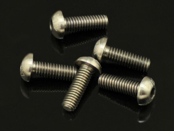 64 Titanium Screw allen round head M4x12 (5)