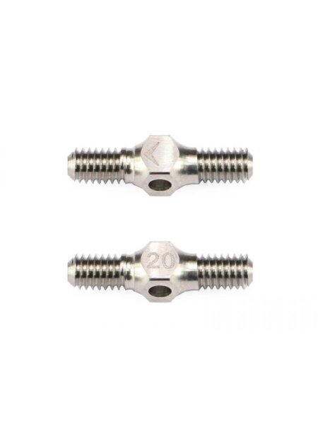 64 Titanium Turnbuckle 4mm X 20mm  (2)