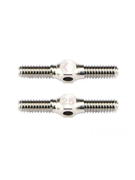 64 Titanium Turnbuckle 4mm X 25mm  (2)