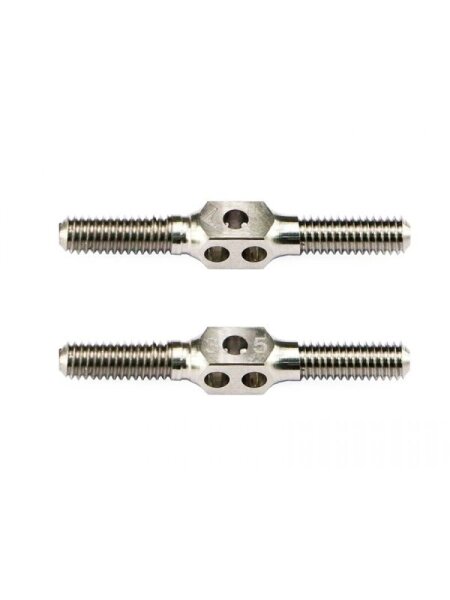 64 Titanium Turnbuckle 4mm X 35mm (1-3/8)  (2)