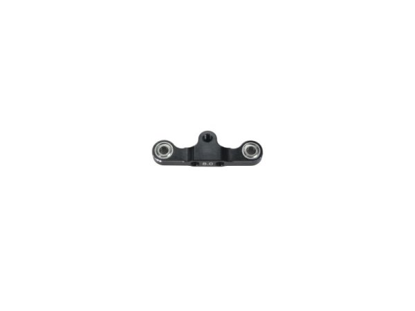 T4 Alu Steering Plate 8.0mm For Dual Servo Saver Black
