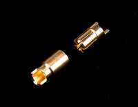 Goldkontakt Paar 6mm geschlitzt, kurz