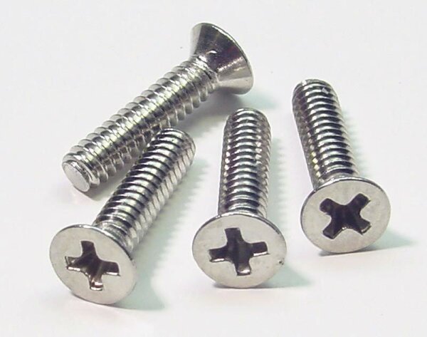 1/4 x 4-40 Senk-Kreuzschraube